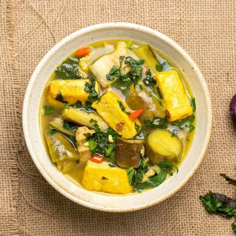 cách nấu cà tím với thịt