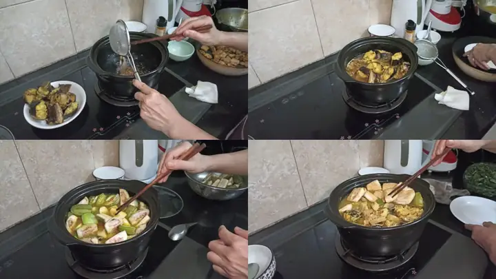 cách nấu cá trê om chuối đậu