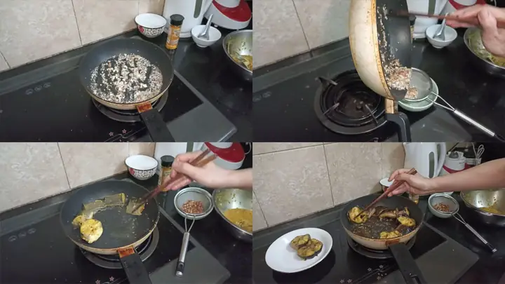 cách nấu cá trê om chuối đậu