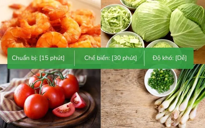 cách nấu canh bắp cải