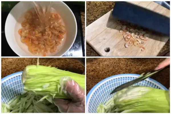 cách nấu canh bầu tôm