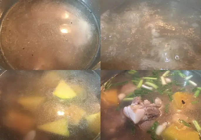 Hướng dẫn chi tiết cách nấu canh bí sườn thơm ngon bổ dưỡng