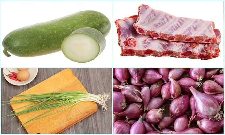 cách nấu canh bí xanh