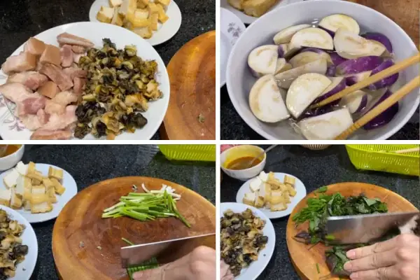 Bước 3: Sơ chế các nguyên liệu khác Bước 3: Sơ chế các nguyên liệu khác