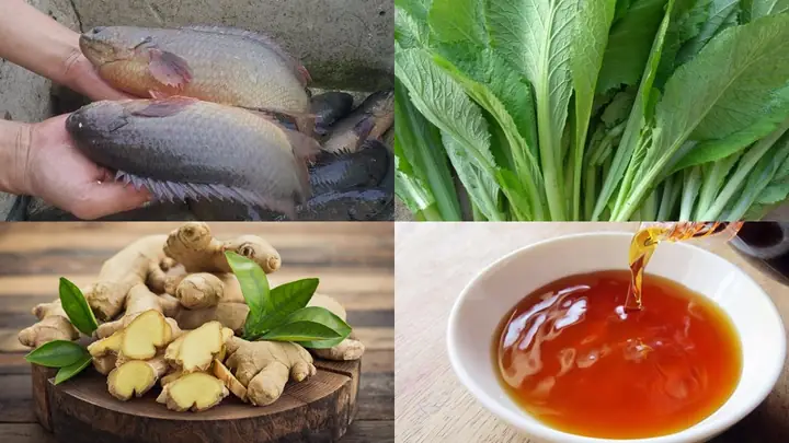cách nấu canh cá rô đồng rau cải