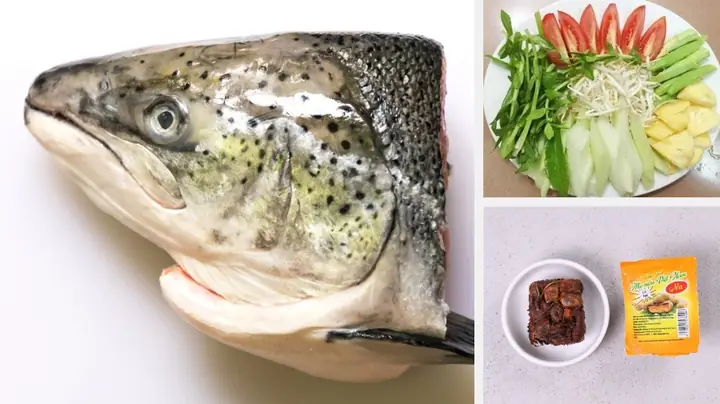 Hướng Dẫn Chi Tiết Cách Nấu Canh Chua Cá Hồi Dọc Mùng Ngon Chuẩn Vị