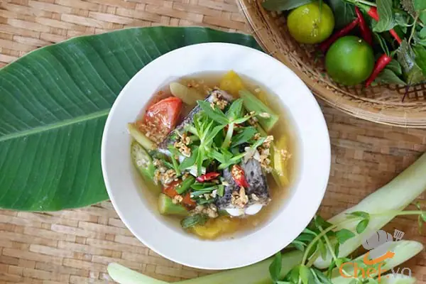 Hướng dẫn cách nấu canh chua cá lóc dọc mùng ngon chuẩn vị Hướng dẫn cách nấu canh chua cá lóc dọc mùng ngon chuẩn vị