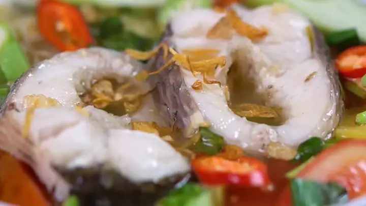 món canh chua cá lóc miền Trung món canh chua cá lóc miền Trung