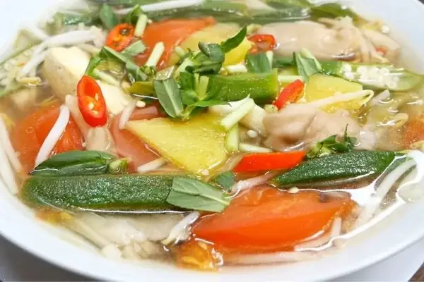 cách nấu canh chua chay