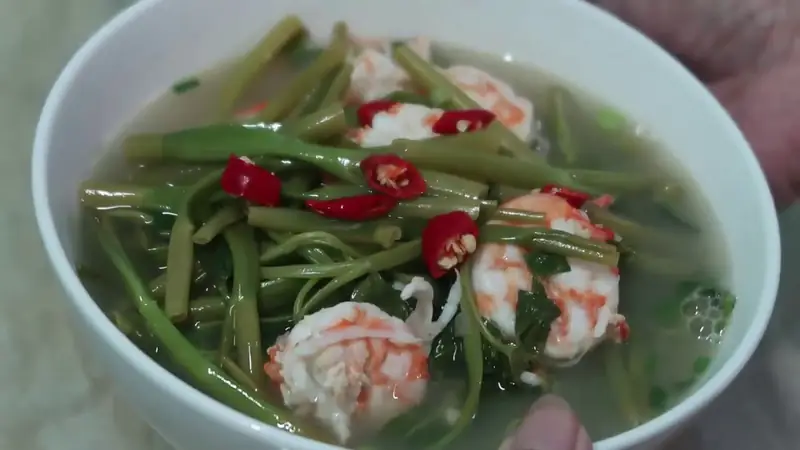cách nấu canh chua rau muống cách nấu canh chua rau muống