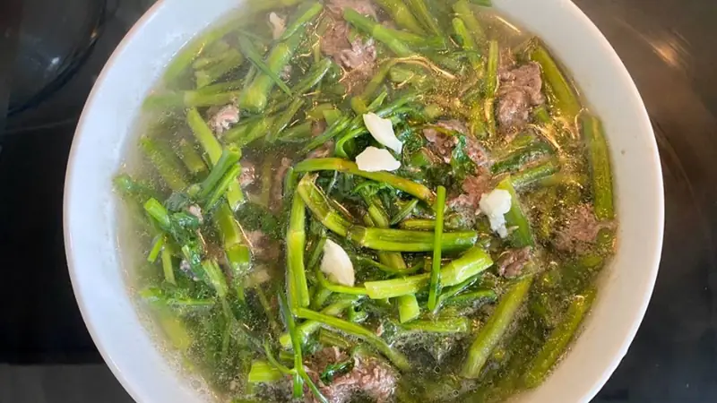 cách nấu canh chua rau muống cách nấu canh chua rau muống