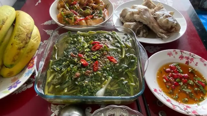cách nấu canh chua rau muống cách nấu canh chua rau muống