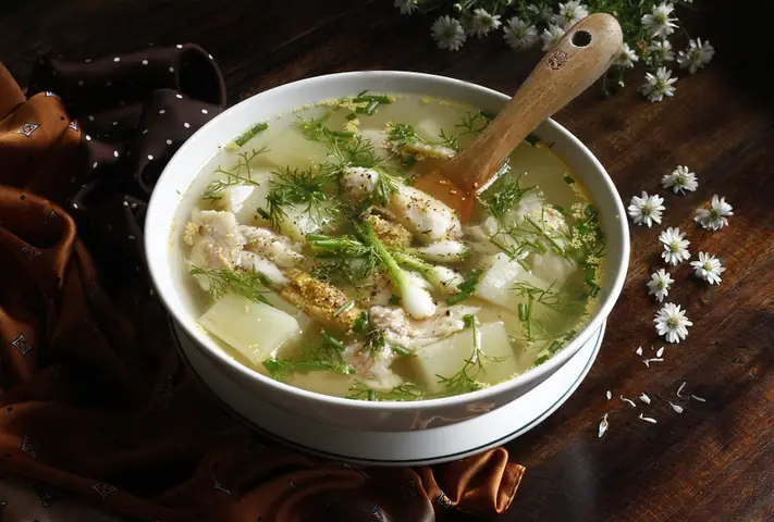 Chú ý khi làm món canh củ sắn nấu cá quả Chú ý khi làm món canh củ sắn nấu cá quả