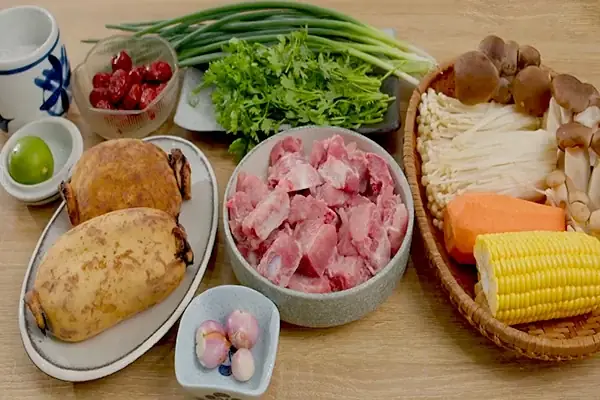 cách nấu canh củ sen