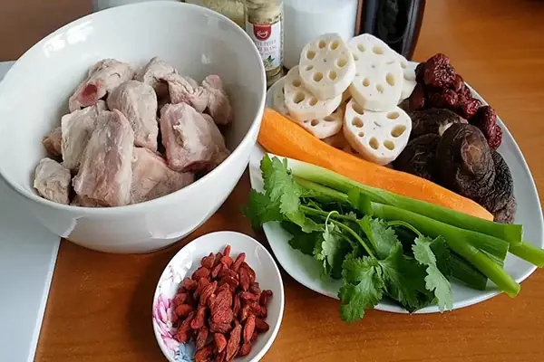 cách nấu canh củ sen