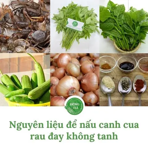 Nguyên liệu cần chuẩn bị