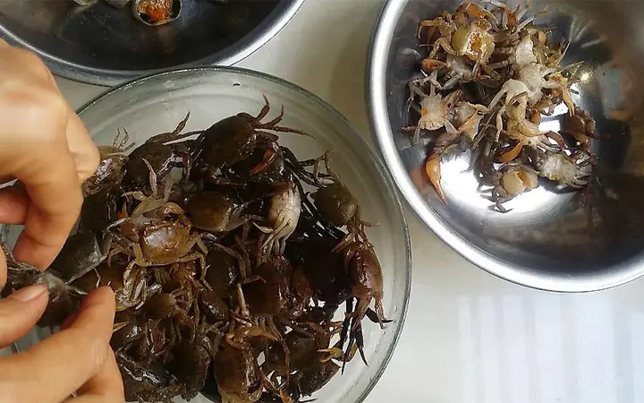 Cách nấu canh cua mồng tơi ngon với rau dền