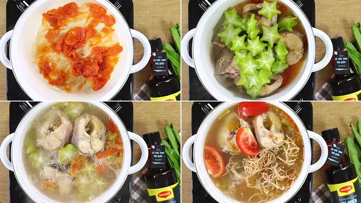 Cách Nấu Canh Đầu Cá Với Khế Chua Đậm Đà, Thanh Mát Chuẩn Vị