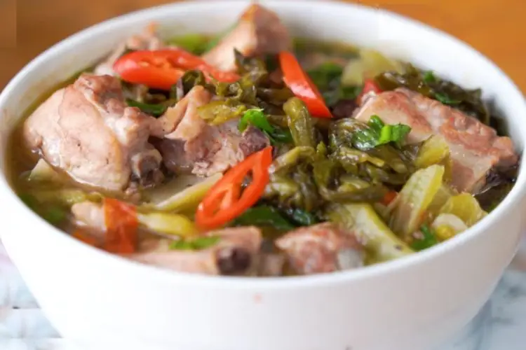 cách nấu canh dưa chua