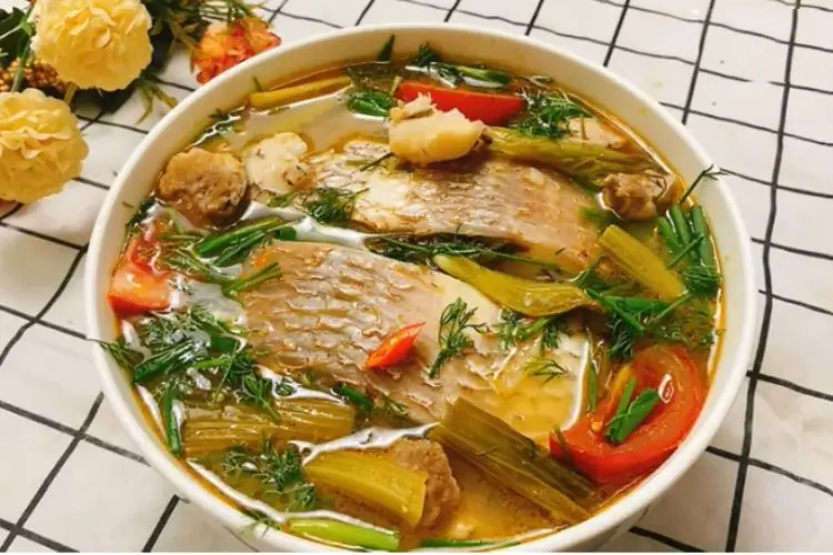 cách nấu canh dưa chua