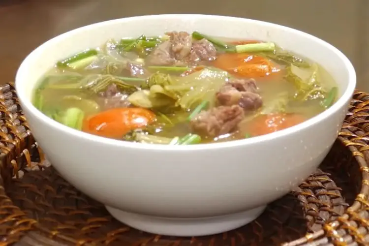 cách nấu canh dưa chua