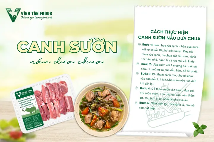 Cách Nấu Canh Dưa Sườn Non Đậm Đà, Chuẩn Vị Gia Đình