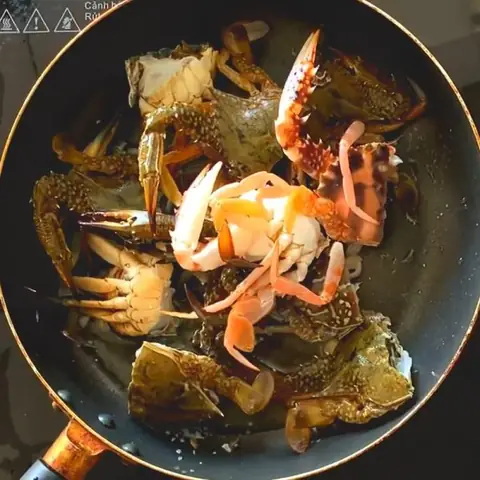 cách nấu canh ghẹ với rau muống