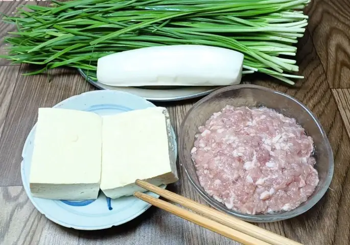 Chuẩn bị nguyên liệu