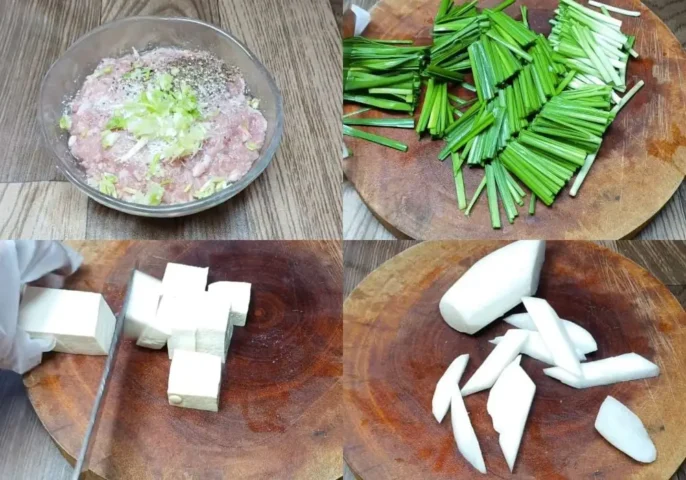 cách nấu canh hẹ đậu hũ cách nấu canh hẹ đậu hũ