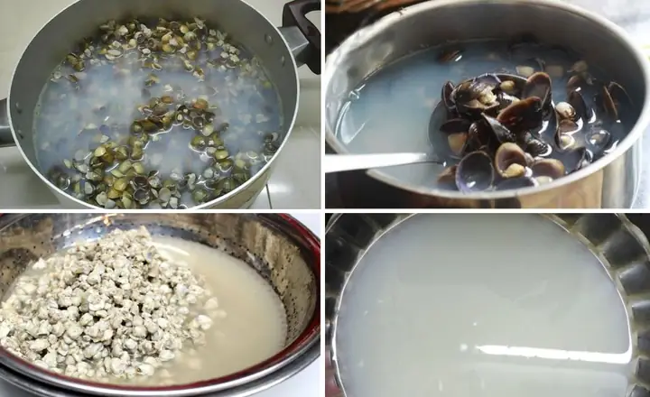 cách nấu canh hến chua cách nấu canh hến chua