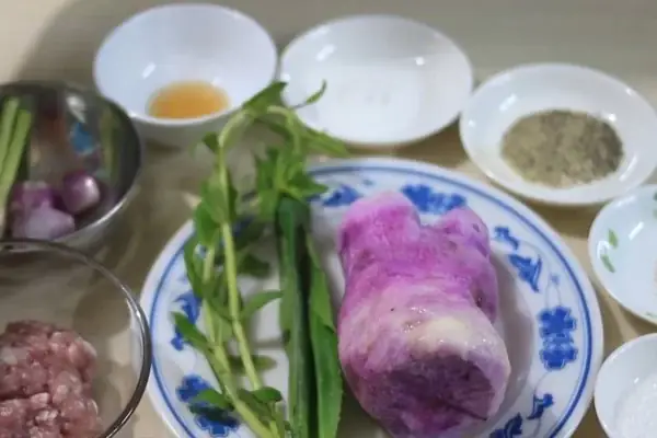 cách nấu canh khoai mỡ