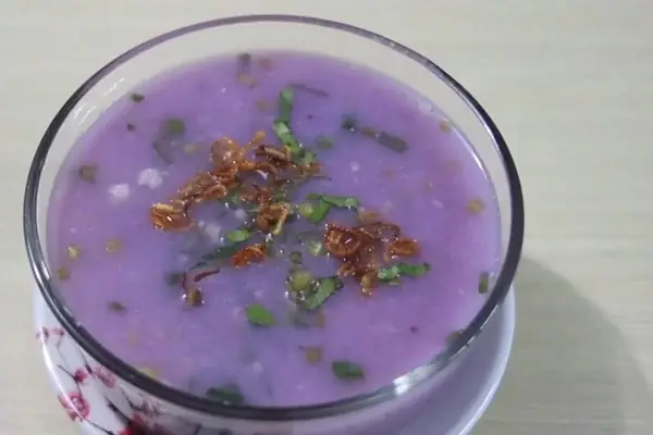 cách nấu canh khoai mỡ