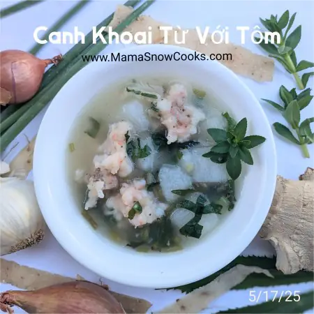 Cách Nấu Canh Khoai Sâm Thanh Mát: Hướng Dẫn Chi Tiết