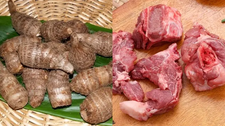 Hướng dẫn chi tiết cách nấu canh khoai sọ hầm xương ngon chuẩn vị