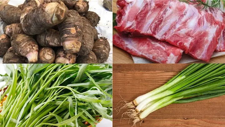 Cách Nấu Canh Khoai Sọ Rau Ngót Thơm Ngon Chuẩn Vị Gia Đình