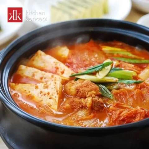 cách nấu canh kim chi