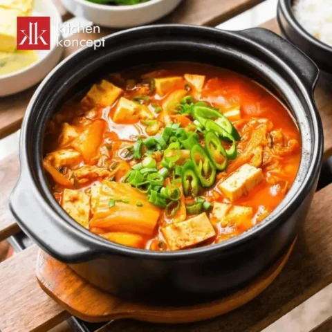 cách nấu canh kim chi