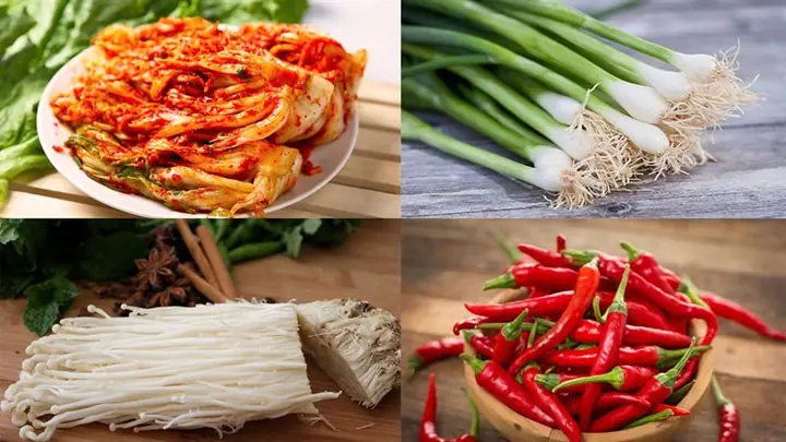 Cách Nấu Canh Kim Chi Nấm Kim Châm Thơm Ngon Chuẩn Vị Hàn Tại Nhà