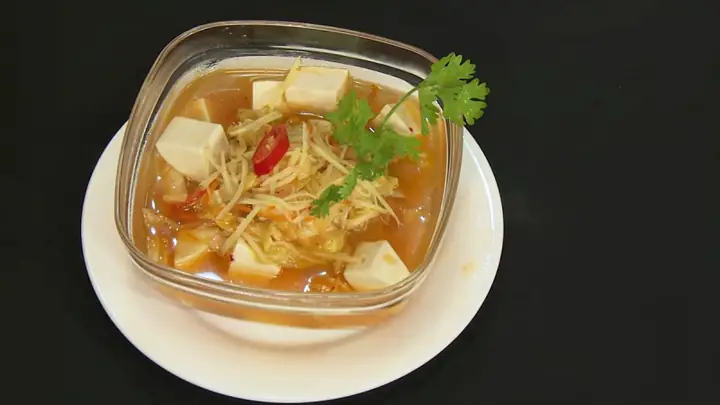 Cách Nấu Canh Kim Chi Nấm Kim Châm Thơm Ngon Chuẩn Vị Hàn Tại Nhà