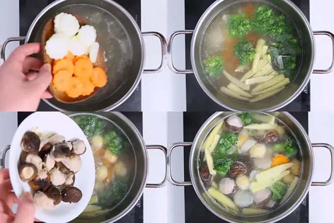 cách nấu canh mọc thịt