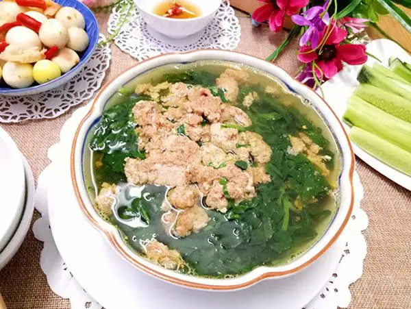 cách nấu canh mồng tơi cách nấu canh mồng tơi