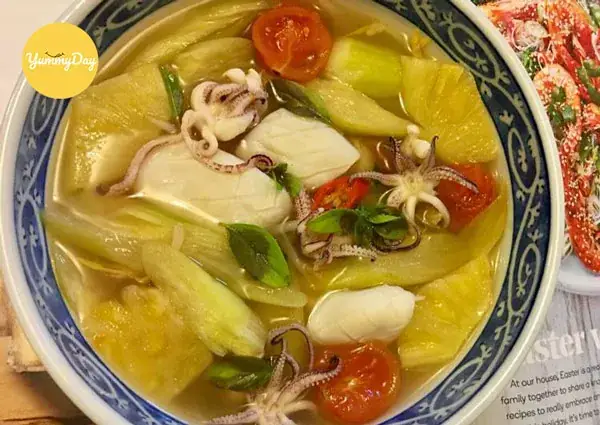 Hướng Dẫn Nấu Canh Mực Chua Ngọt Thanh Mát Chuẩn Vị Hướng Dẫn Nấu Canh Mực Chua Ngọt Thanh Mát Chuẩn Vị