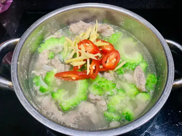 cách nấu canh mướp đắng