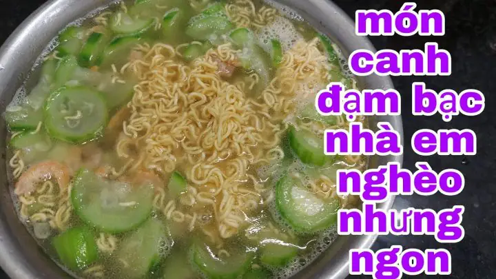 Cách Nấu Canh Mướp Với Mì Tôm Thơm Ngon, Đậm Vị Tại Nhà