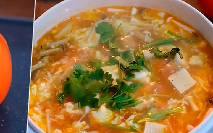 Cách nấu canh nấm cà chua thanh mát, bổ dưỡng tại nhà