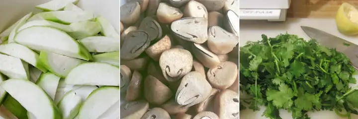 Bước 1: Sơ chế nguyên liệu Bước 1: Sơ chế nguyên liệu