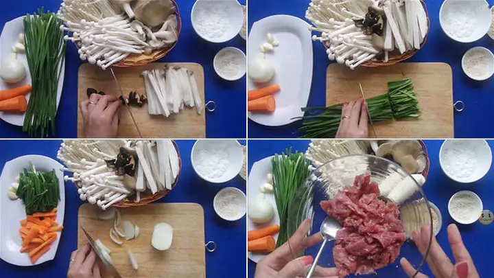 Cách làm canh nấm thập cẩm