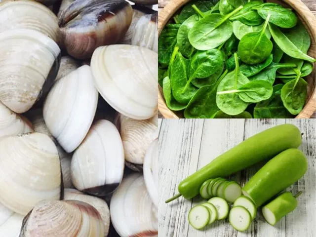 cách nấu canh ngao mồng tơi cách nấu canh ngao mồng tơi