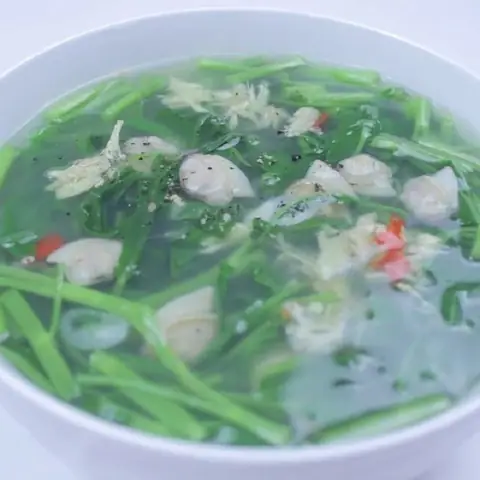 Hướng Dẫn Chi Tiết Cách Nấu Canh Nghêu Rau Muống Thơm Ngon