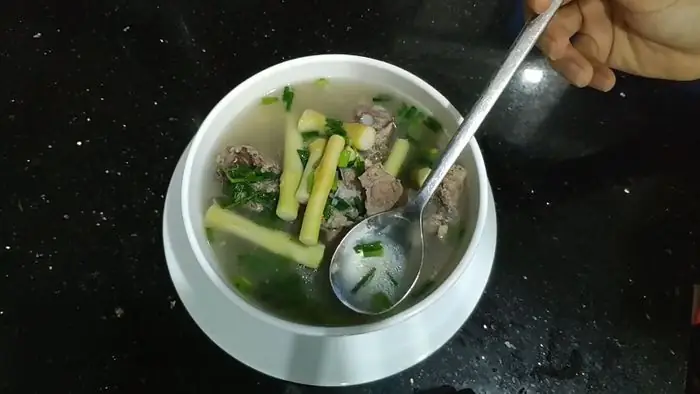 cách nấu canh ngó khoai